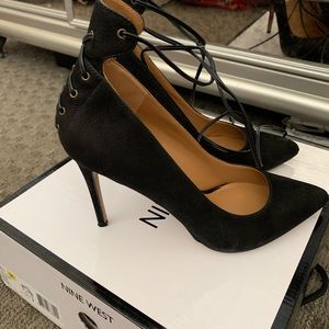 Black Nine West Heels